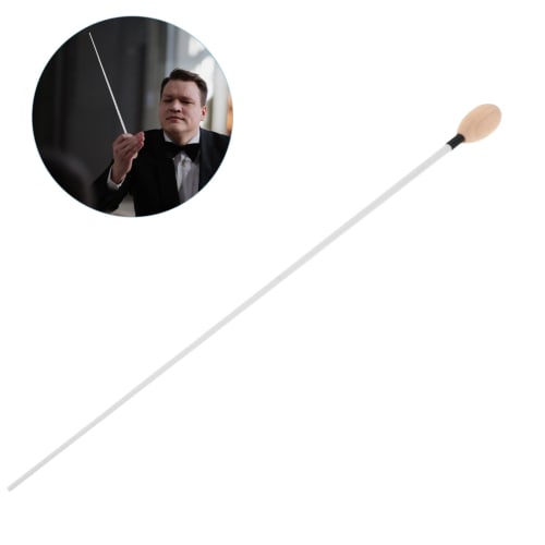 Abaodam Music Conductor's Baton, Orchestra Conductor's Baton for Concerts and Education, Comfortable Grip, Precision Control, Lightweight and Durable,