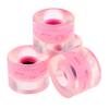 Custom PU Light Up Wheels for Longboard Cruiser Night Glow Skateboarding Downhill Mountain Rebuild Set