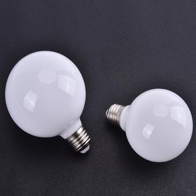 Milchglas Birne G80 G95 7W E27 Globe Ball Birne Kalt/Warm Weiß Lampada Led Lampe