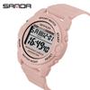 Sanda Men's Waterproof Sport Quartz Watch - Multifunctional & Hot-Selling