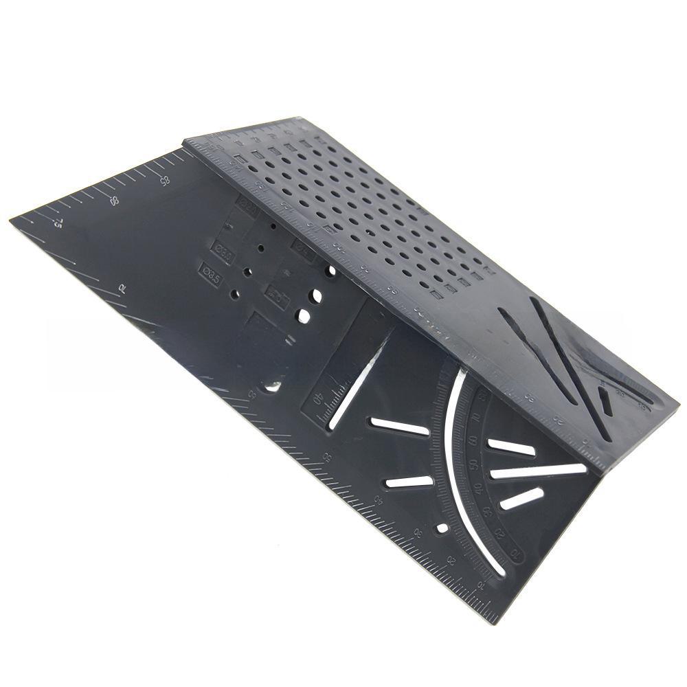 Multifunkční 3D úhlové pravítko: Dřevoobráběcí nástroj na zkosení a čáru (45°/90°)