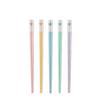 Ru Han Mixed Color Heart Chopsticks Set