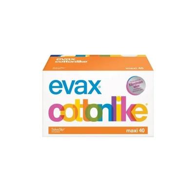 Evax Cottonlike Maxi Inlegkruisjes 40 Stuks