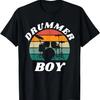 Drummer Funny Gift I Destroy Silence Drum Men T-Shirt