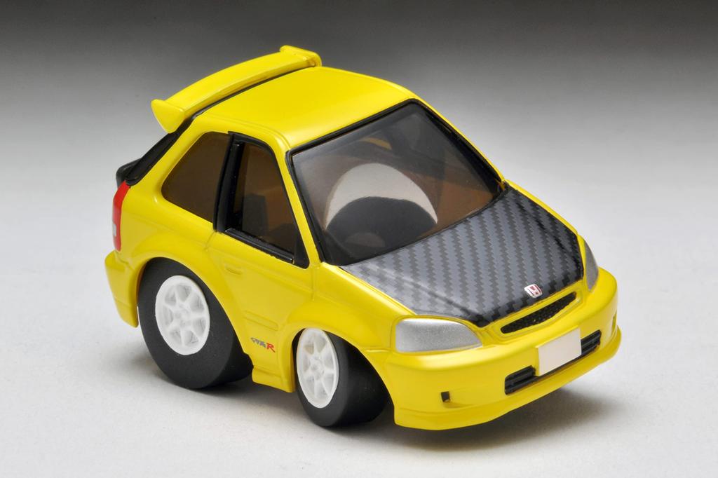 TOMYTEC Honda Civic Type R Custom Specification QS-01a (EK9) (Yellow)
