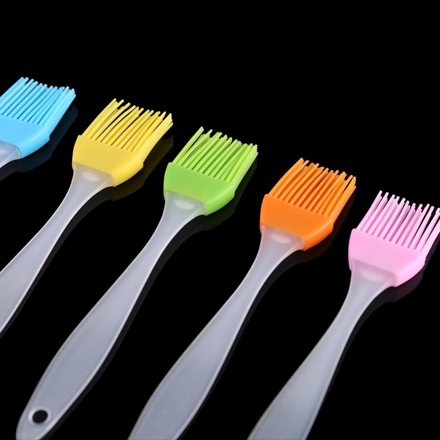 High-Temperature Resistant Silicone Barbecue Brush - Non-Shedding, Food-Grade Baking & Oil Brush Household Tool