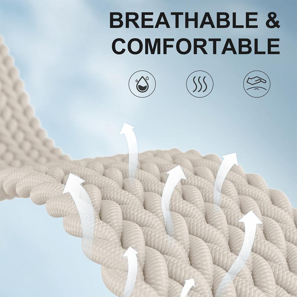 Braided For Samsung Galaxy Watch 8 Strap 44 40mm Nylon Bracelet Correa Pulseira for Galaxy Watch8 Classic 46mm 7 Ultra WatchBand