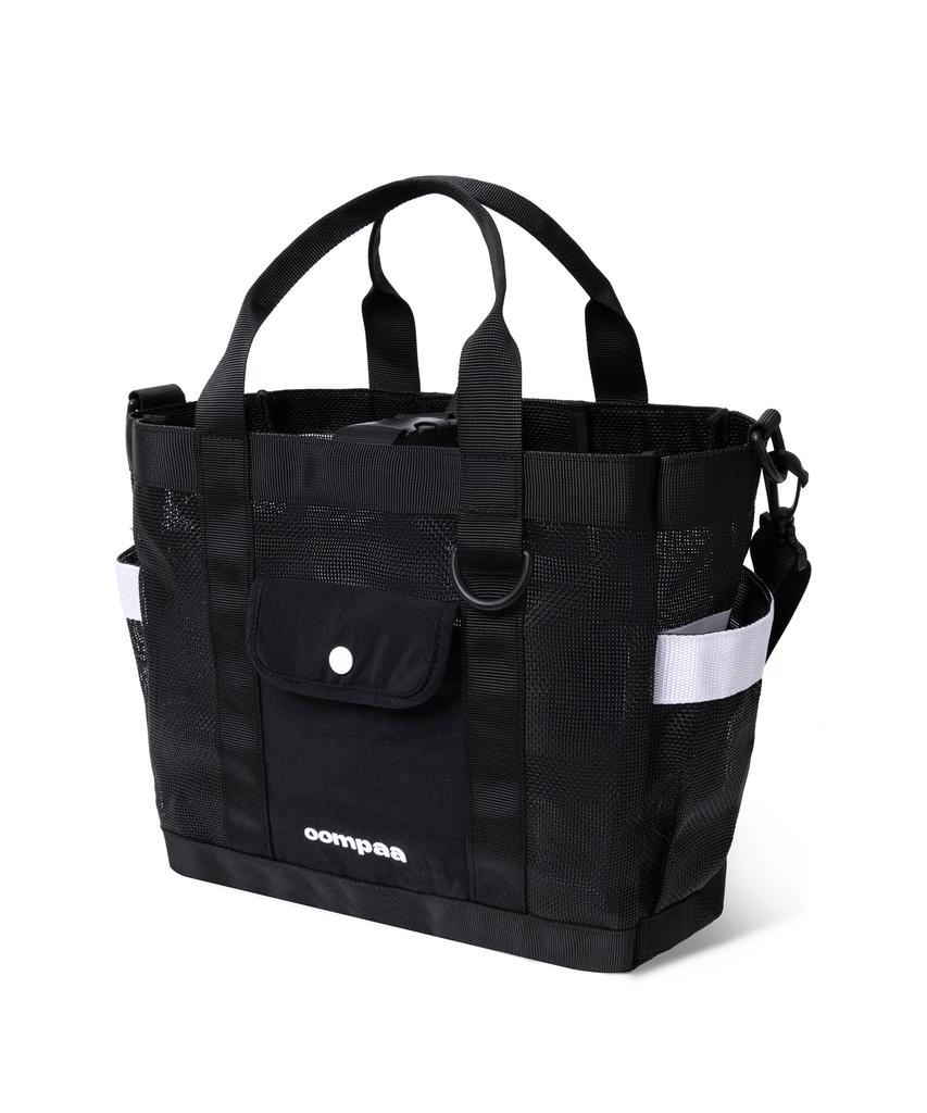 Umpa Mesh Big Pom Pom Bag 3.0 Black