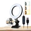 Universal Video Conference Fill Light for Mobile Phones & Cameras with Desktop Metal Clip