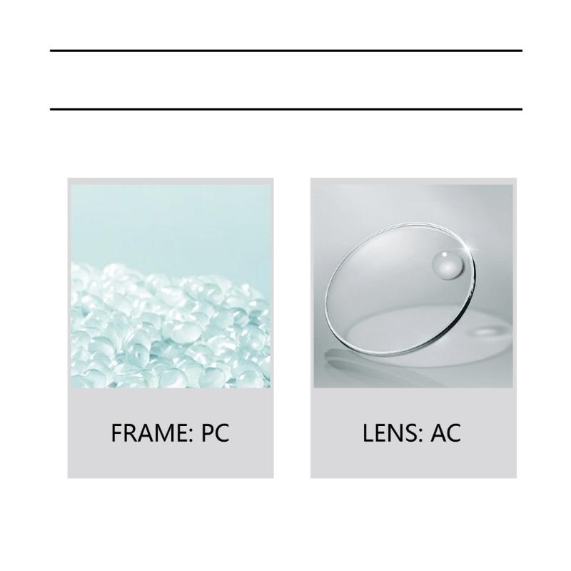 Foldable Glasses For Makeup Reading With High Clear AC Lens And PC Frame Perfect For Home Office Travel Everyday Use