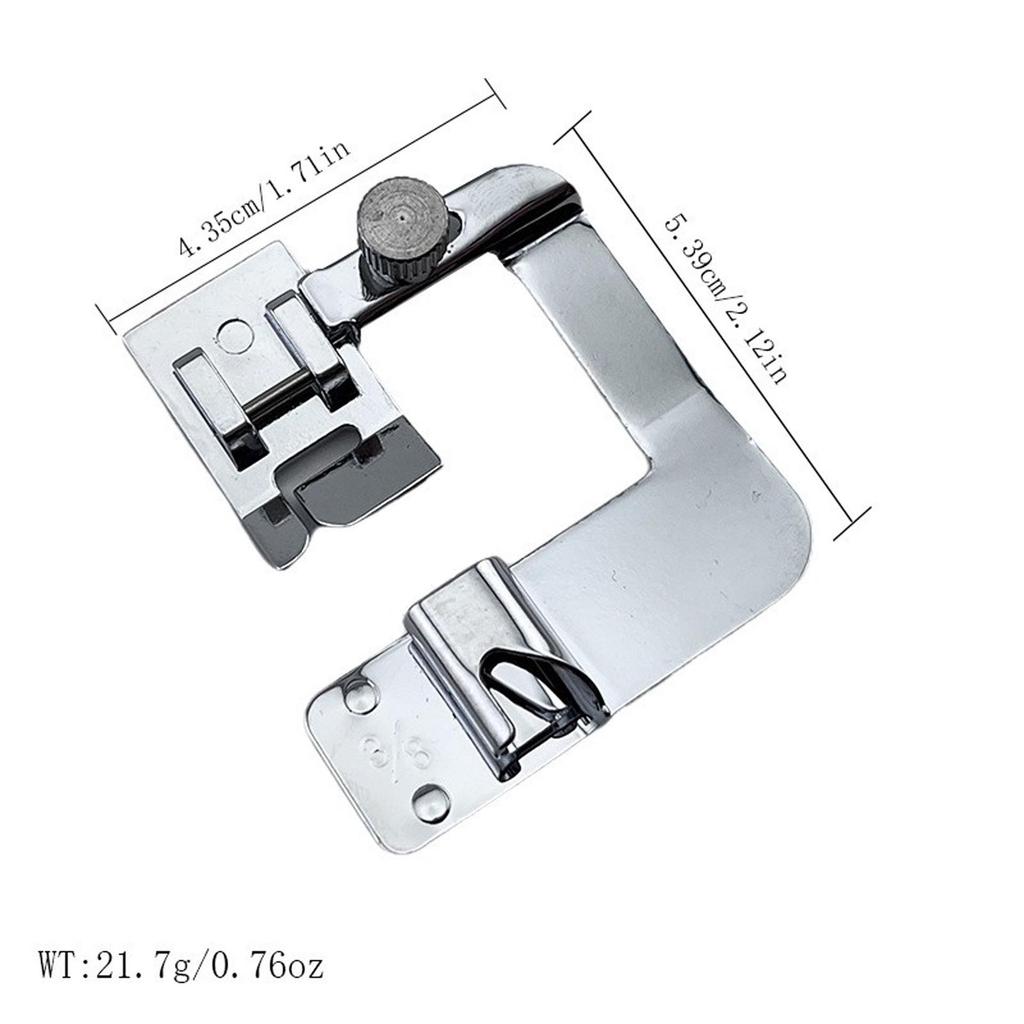 Adjustable Multi-Functional Sewing Machine Presser Foot Set with Fabric Strip, Imitation Synchronous, and Overlocking Features