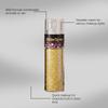 Spray Glitter Multiuso per Capelli e Corpo Scintillio a Lunga Tenuta Nebbia Fine Glitter Make-up Flacone da 10ML Applicazione Facile Formula Sicura