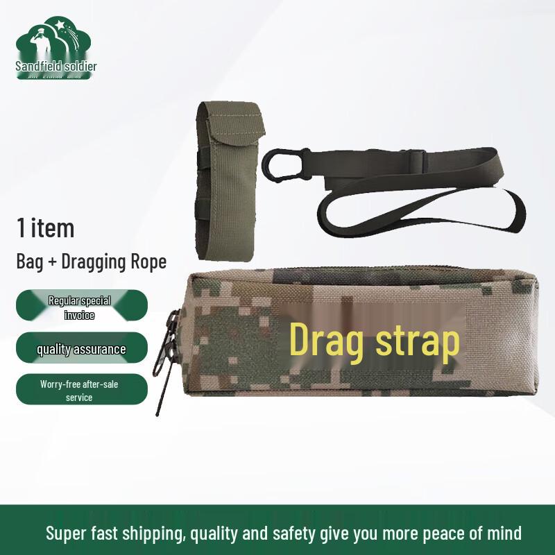 Battlefield Emergency Transfer Bag with Drag Strap