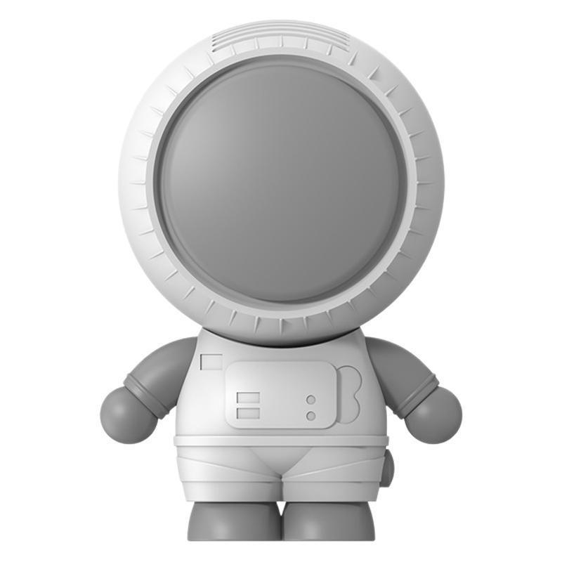 USB Rechargeable Handheld Neck-Hanging Bladeless Astronaut Fan for Kids Net weight 115g
