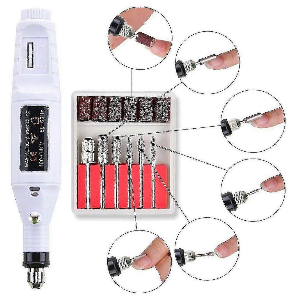 Set Lima Unghie del Piede per Unghie Spesse Manicure E Pedicure Professionale Nuovo 25-26
