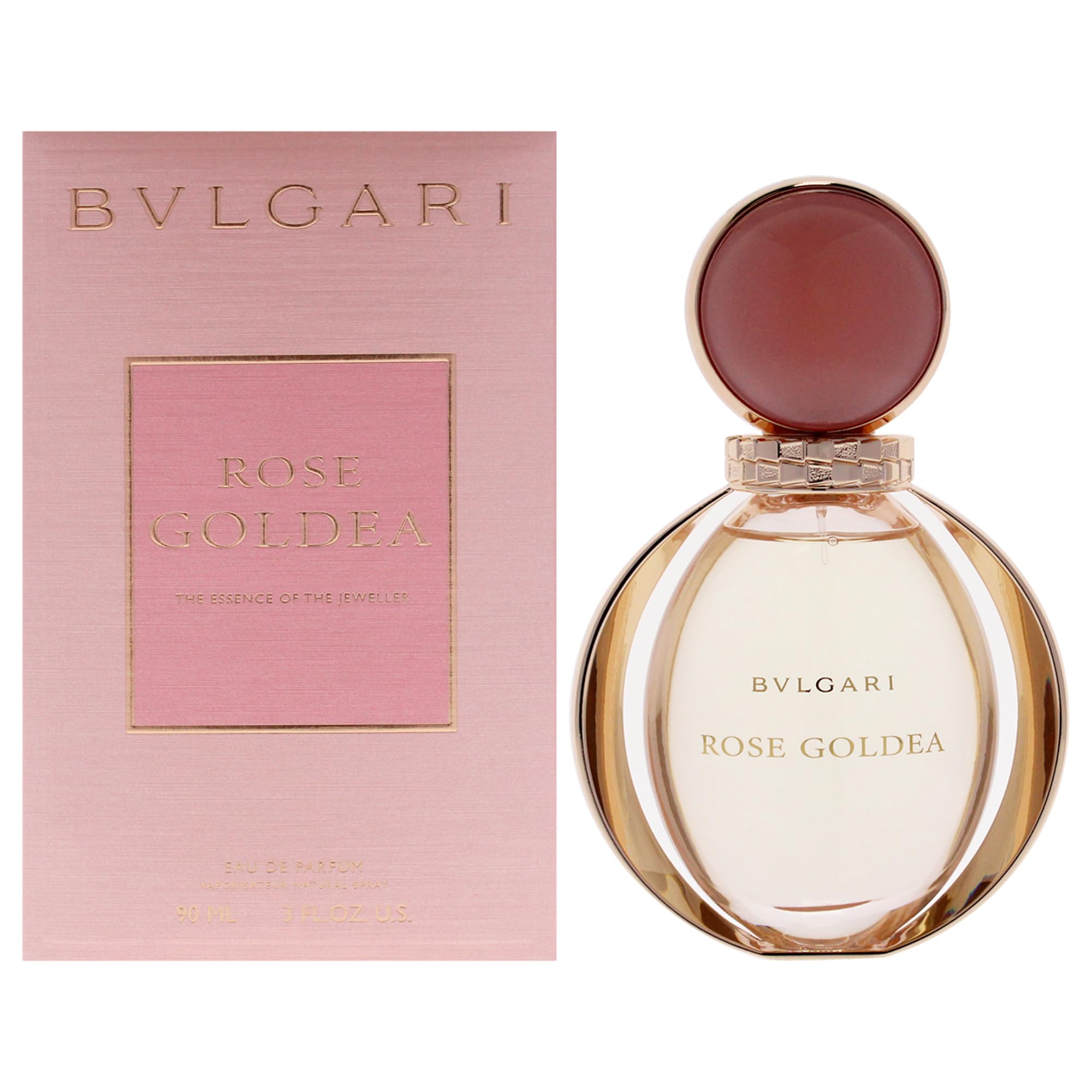 BVLGARI Rose Goldea for Women Eau de Parfum Spray, 3.04 Ounce, Multi 90ml