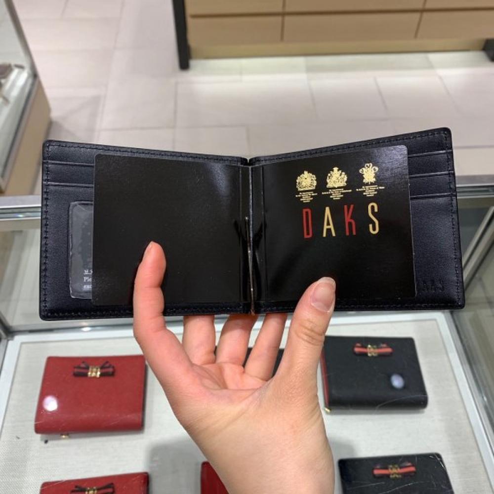 Daks Classic Money Clip Black Dbwa9e324bk