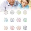 Educational Fraction Discs From 1/2 to 1/12 Fractions Circles Math Learning Tool For Fraction Mathematics Teaching