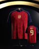 Lamine Yamal #19 2026 Spagna Campione 2 Stelle Maglia da Calcio per Fan Uomo Donna Traspirante Asciugatura Rapida Y2k T-shirt Sportiva Estiva