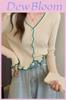 Lolita Style Knit Sweater Vest With Vneck And Button Details For Spring And Fall Fashion