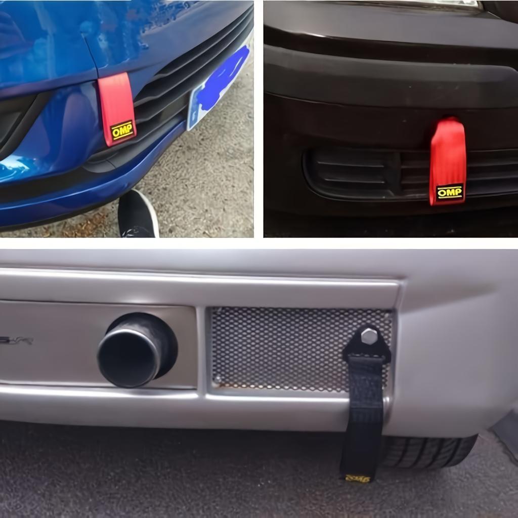 Hochfeste Auto-Nylon-Schleppseil Universelles Schleppösenband mit Stoßstangen-Anhängerkompatibilität Außen-Autodekoration mit Schrauben