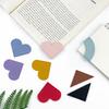 5Pcs Corner Page Book Marker Leather Corner Bookmarks Leather Page Marker Reading Aid for Book Lover Teacher Reader