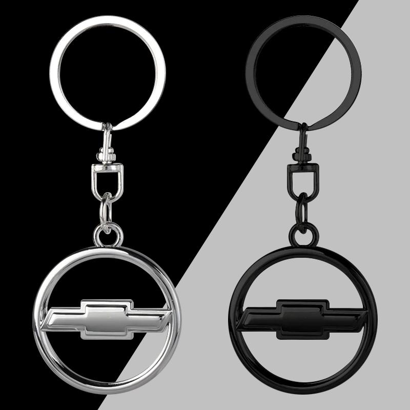 Car Logo Keychain Keyrings Key Holder Key-Bag Auto Accessories for Chevrolet Captiva Malibus Volt Silverado Spark Monza Crvalier
