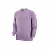 Men's Embroidered Logo Crewneck Pullover Long-Sleeve Sweatshirt