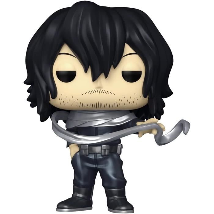 Funko Pop! &amp; Tee : My Hero Academia - Shota Aizawa - T-Shirt et Figurine en Vinyle à Collectionner