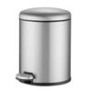 Edelstahl Müll- und Komposteimer mit Deckel & Pedal für Küche, Bad, Büro, Schlafzimmer