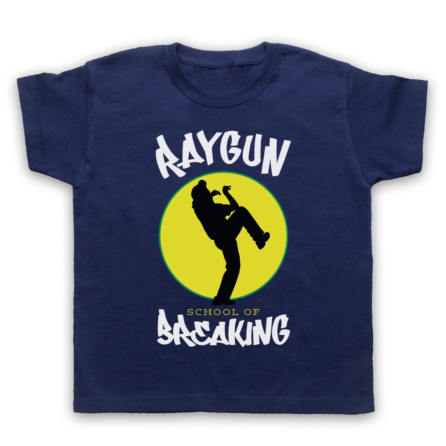 

Raygun School Of Breaking Breakdancing Breakdancer Kids T-shirt All Cols Sizes 160