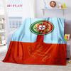 Portuguese Football Heritage Blanket Soft and Comfortable Home Decor Sheet Air Conditioning Blanket Christmas Gifts