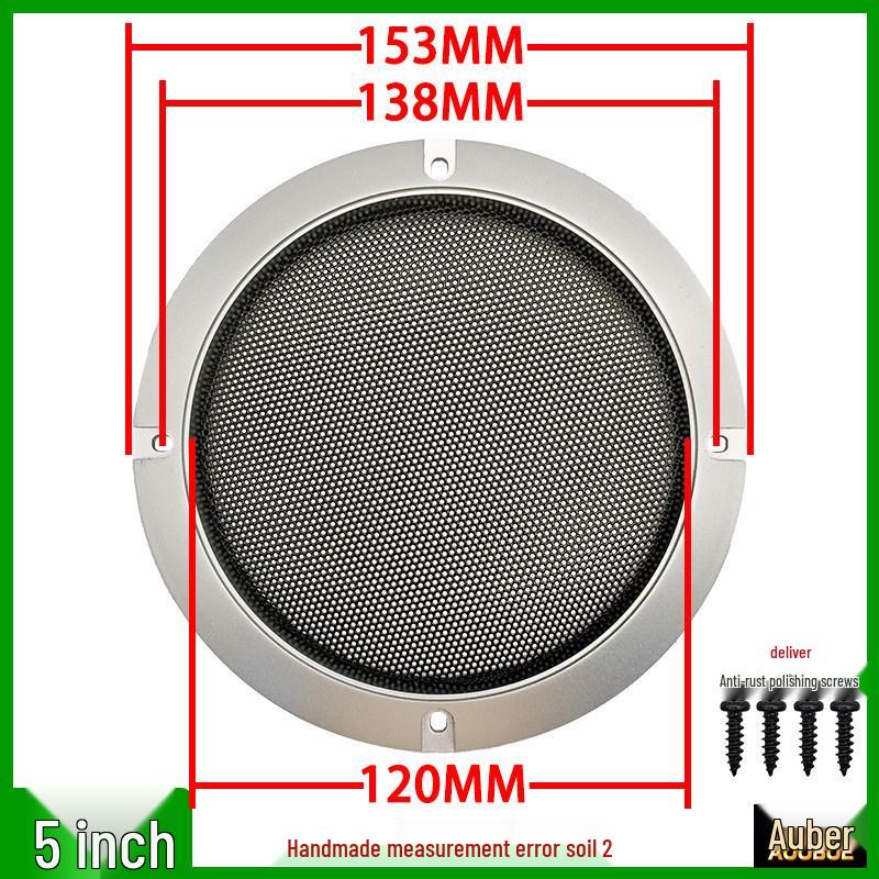 Metal Mesh Speaker Grille Dust Cover for Car Speakers (2" to 10")