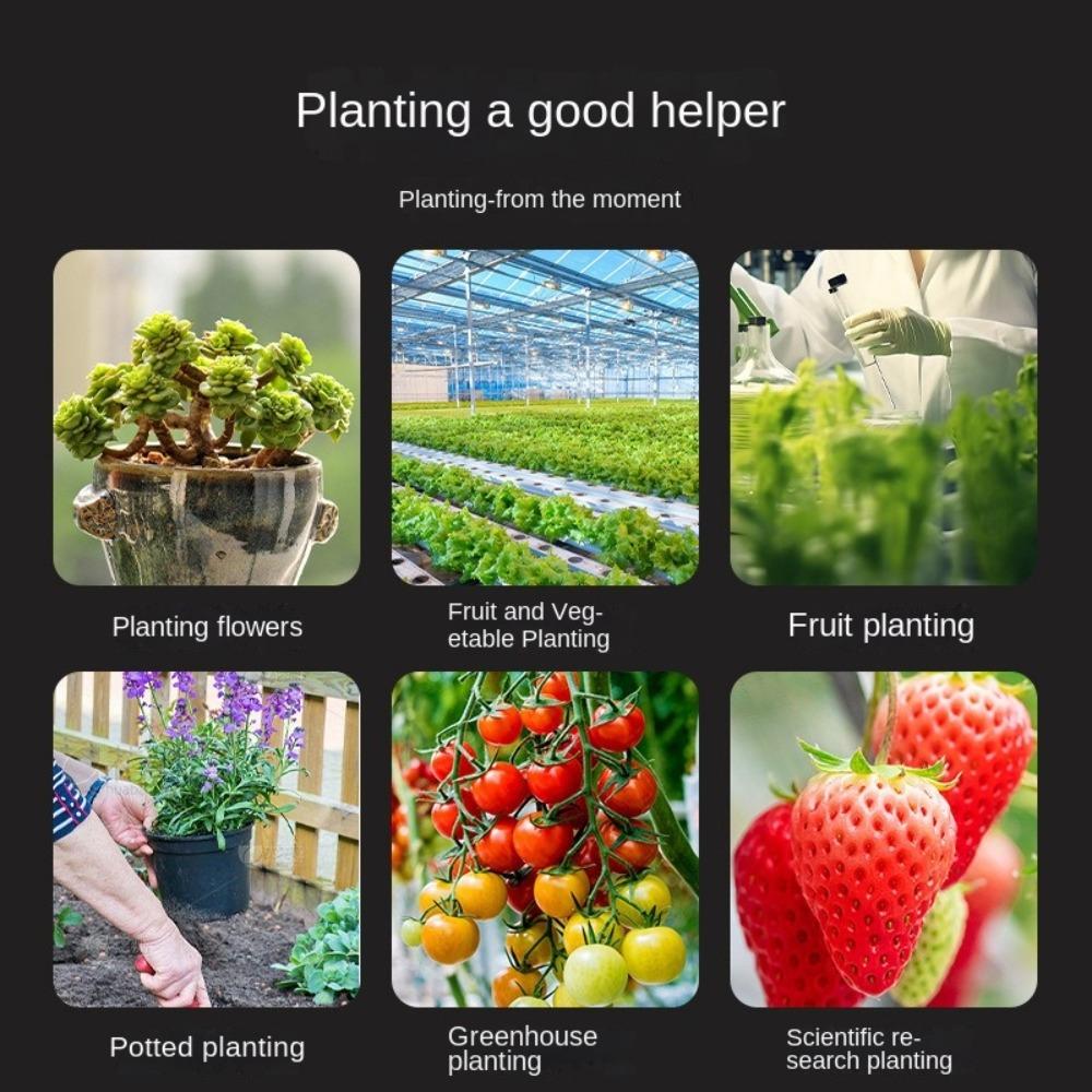 90° Rotation Soil Tester LCD Screen Garden Soil Analyzer Plant Moisture Meter  for Farm Soil Check