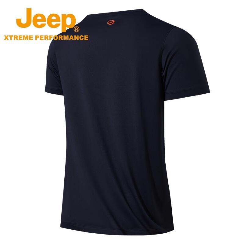 Jeep Men s Quick-Dry Round Neck Athletic T-Shirt M