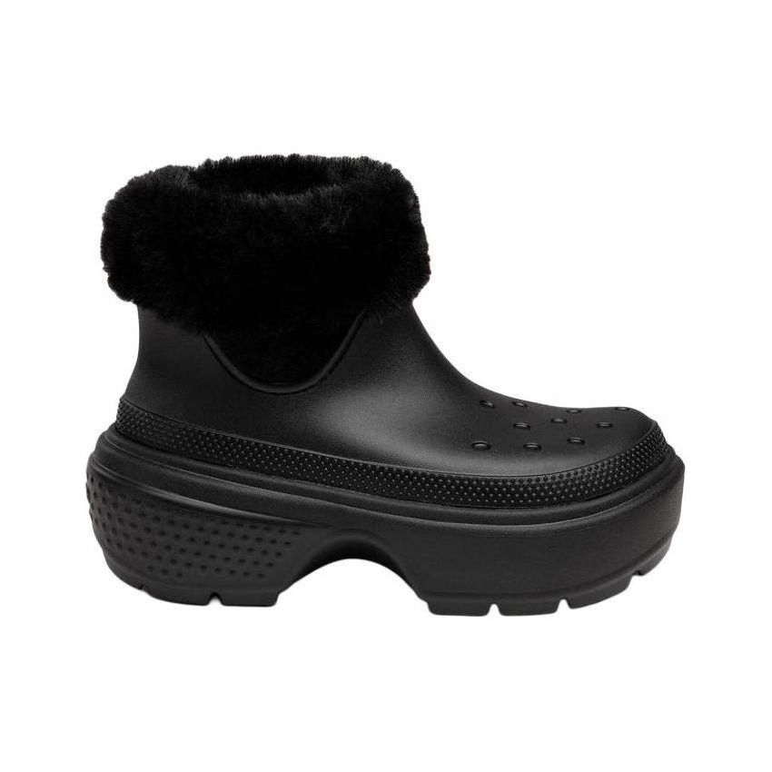 Crocs Stomp Lined Boot Black Unisex Sneakers 208718-001