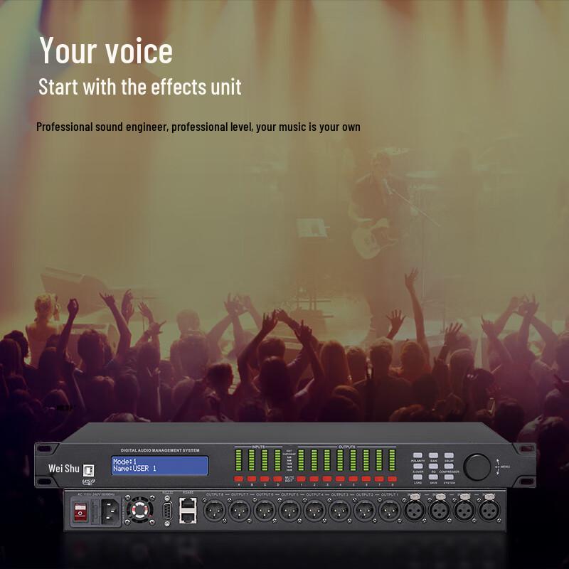 Weishu CA-600 Professional Digital Audio Processor