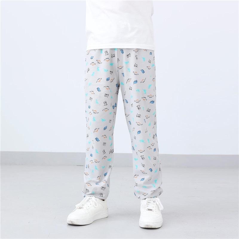 Pantalons d'été style coréen pour enfants, légers, anti-moustiques, pour filles et garçons, en coton tricoté, pantalons de sport longs, vêtements pour enfants, pantalons décontractés confortables