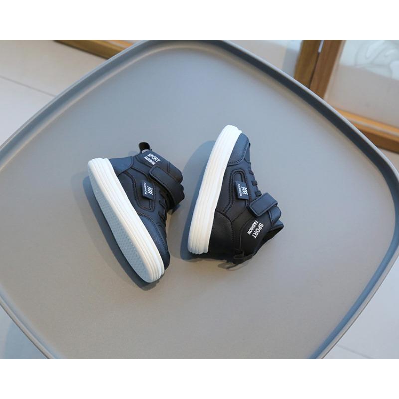Kids High Top Platform Sneakers Lightweight Soft Soled Casual Sports Shoes For Boys Girls