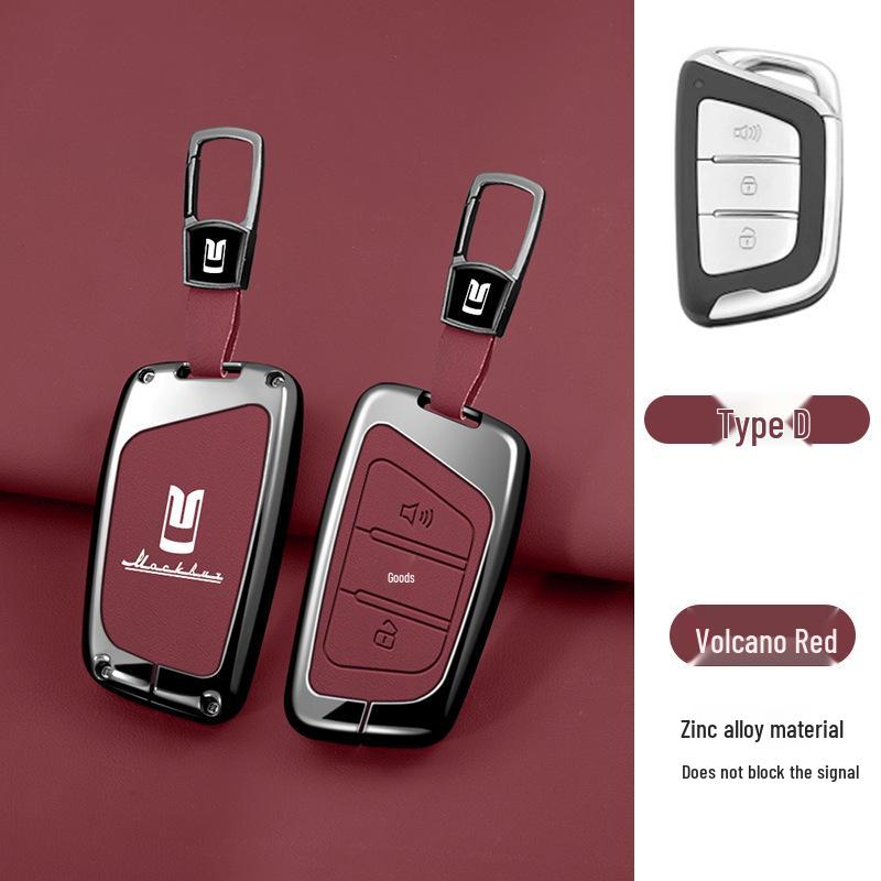 Fits Moskvich 3 & 6 Key Case: New 3-Button Key Shell & Buckle