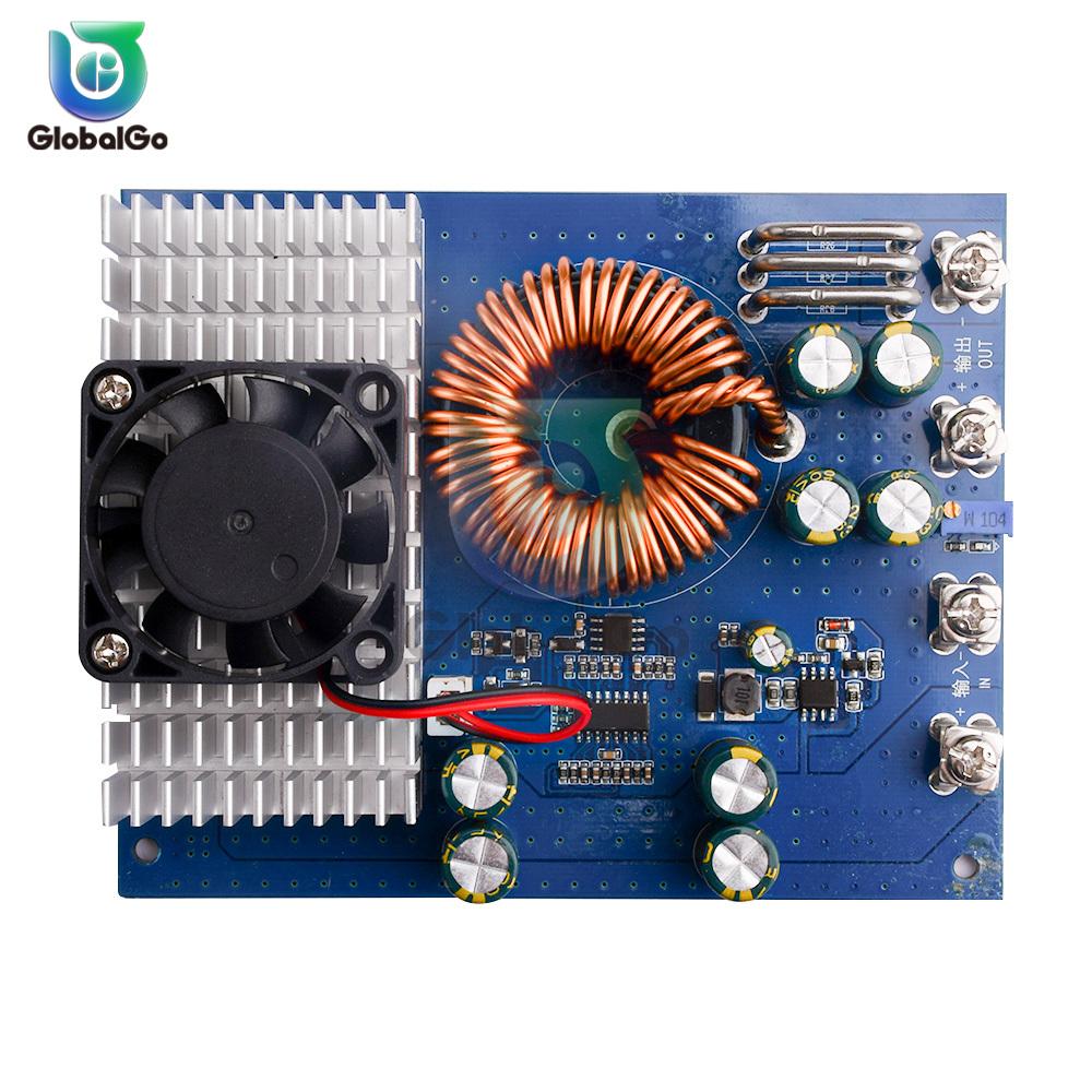 50A 1000W Adjustable Step Down Power Supply Module DC 72V 60V 48V 36V To 21V 18V Special Converter for Electric Tools