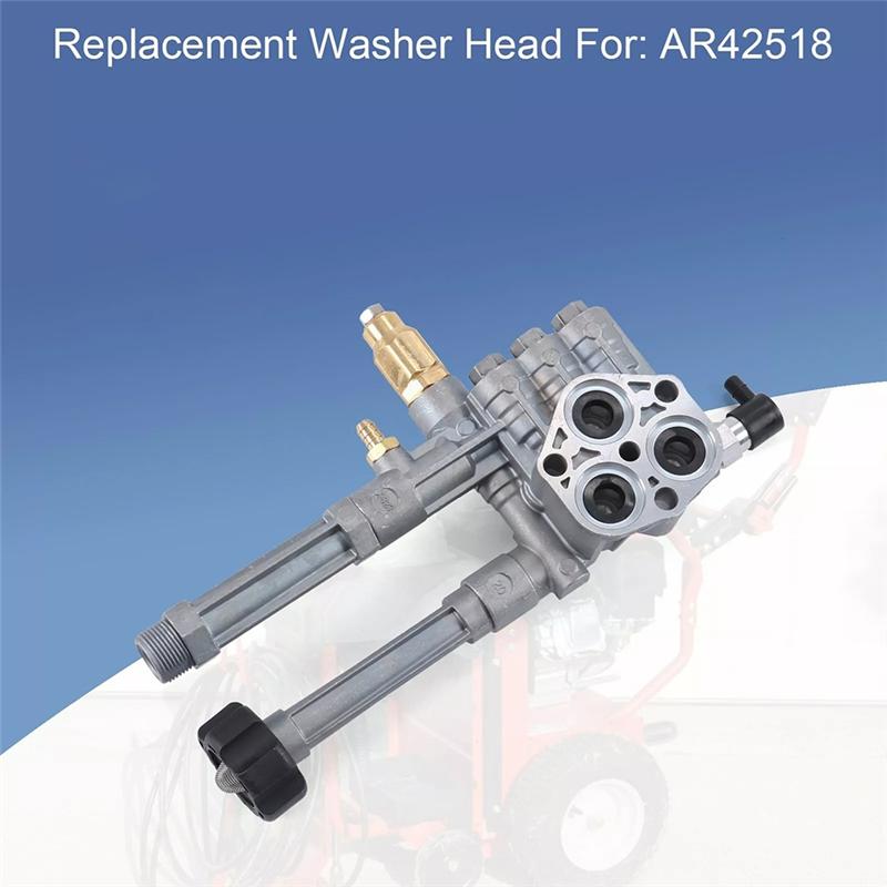 Durable-RMW/SRMW Series Replacement Pump Head Pressure Washer Pump Head Assy For Complete AR42518 AR43061