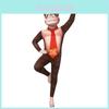 Cosplay kostým Super Mario Bros Donkey Kong pre deti a dospelých s maskou gorilej hlavy na Halloweensku párty