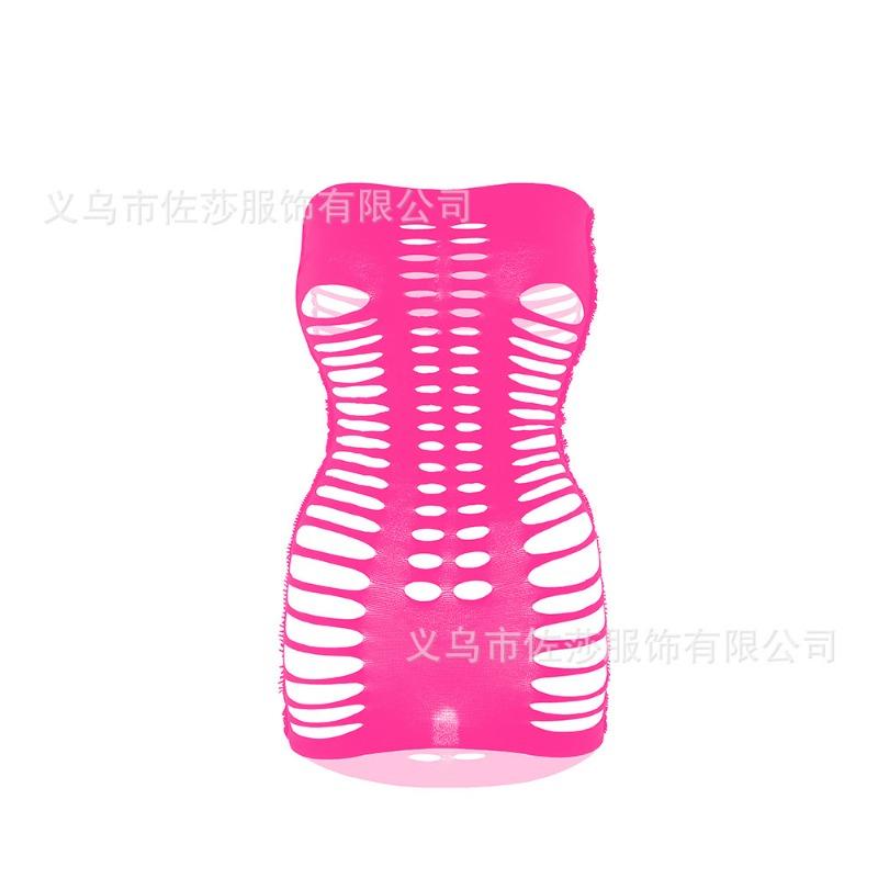 Sex Underwear Tube Top Hole Skirt Hollow