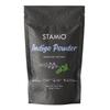 STAMIO Polvere di Foglie di Indaco 250 g Colorante Naturale per Capelli Neri/Castani | Tripla Setacciatura e Microfine | Foglia di Avuri Akulu/Indigofera Tinctoria |