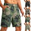 Men's Multi Pocket Hiking Cargo Shorts Lightweight Water Resistant Durable Outdoor Sports Casual Shorts for Golf and Everyday Use
