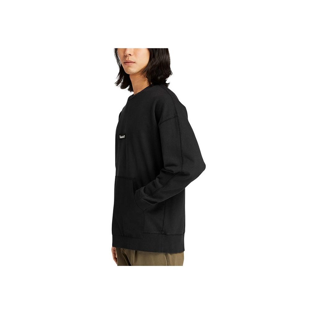Timberland Back Embroidery Outdoor Casual Loose Crew Neck Pullover Sweatshirt Men Sweatshirt Black A2438-001