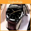 Luxury Mens Fashion Business Leather Watch With Quartz Movement For Sports And Daily Wear