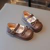 Korean Style Girls' Bow Princess Shoes – Soft Sole, Versatile for Spring/Autumn 2026