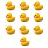 10Pcs Little Yellow Duck Refrigerator Magnet Home Office Kitchen Locker Fridge Magnetic 3D Cartoon Duck Decoration Ornament